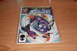 west coast avengers comic # 3 mini series 1984 hawkeye mockingbird wonderman