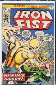 Iron Fist #4 (1976) Iron Fist