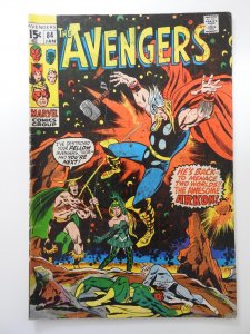 The Avengers #84 (1971) vs Arkon! Solid VG- Condition!