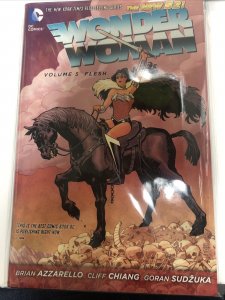 Wonder Woman Vol.5  Flesh (2014) DC Comics TPB HC Brian Azzarello