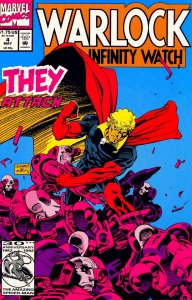 WARLOCK & THE INFINITY WATCH #04 (1992) RICK LEONARDI | DIRECT EDITION