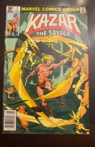 Ka-Zar the Savage #2 (1981) Ka-Zar 