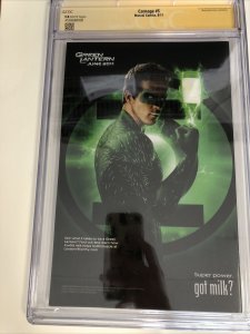 Carnage (2011) # 5 (CGC 9.8 SS) Signed Clayton Crain * Marvel Comics * Zeb Wells