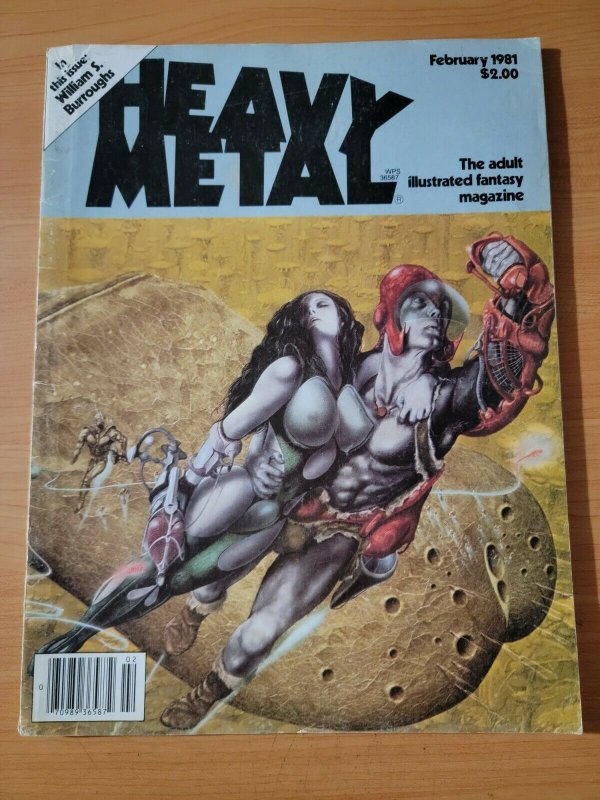 Heavy Metal February 1981 ~ FINE FN ~ illustrated Magazine