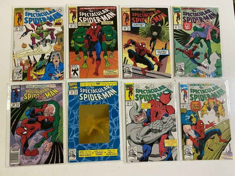 Spectacular Spider-Man lot 37 different from #176-214 avg 8.0 VF (1991-94)