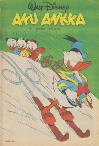 Walt Disney's Aku Ankka (1981) #4 VG ; Sanoma | low grade comic