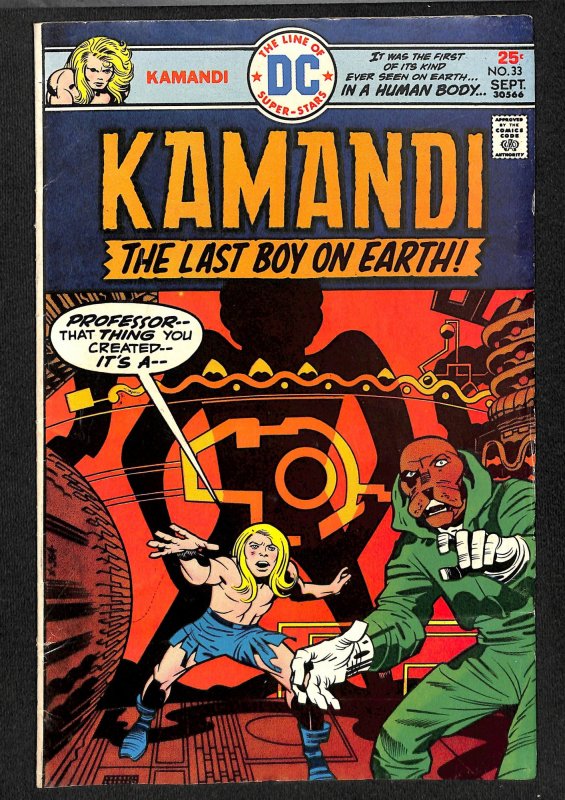 Kamandi, The Last Boy on Earth #33 (1975)