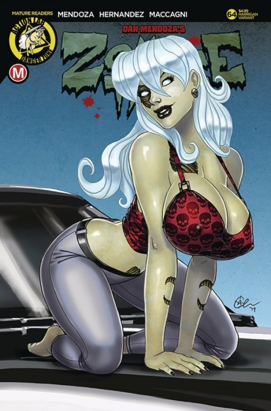 ZOMBIE TRAMP #64 (2019) DAVID HARRIGAN | TRADE DRESS E | NICE VARIANT | LTD 2500