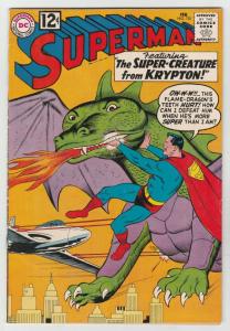 Superman #151 (Feb-62) VF+ High-Grade Superman, Jimmy Olsen,Lois Lane, Perry ...