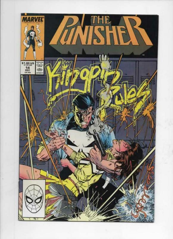 PUNISHER #14, VF/NM, High School, Frank Castle, 1987 1988, more Marvel in store