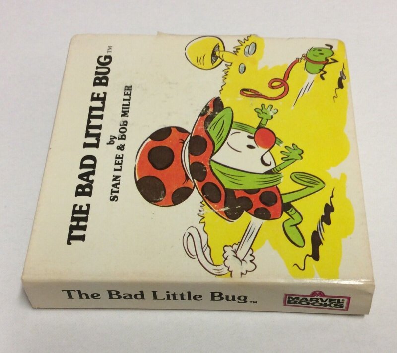scarce 1983 Marvel Books The Bad Little Bug.. Stan Lee Bob Miller Book OOP
