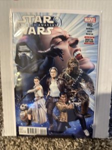 Star Wars The Force Awakens Comic Set 2, 3 & 4 Episode VII ROTJ Movie sequel