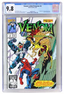 Venom Lethal Protector #4 CGC 9.8 1993 Marvel Comics 1st Scream