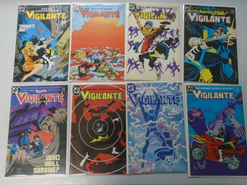 Vigilante set #1-50 + 2 annuals 8.0 VF (1983)