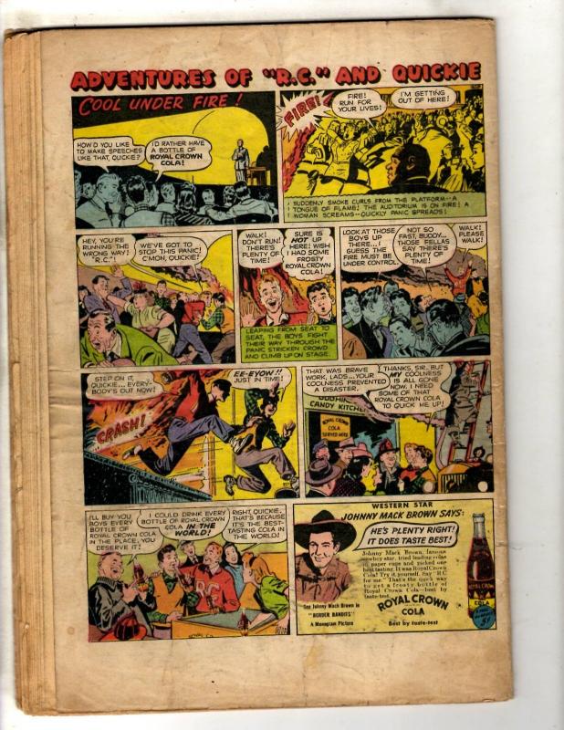 Star Spangled Comics #55 VG DC Golden Age Comic Book Newsboy Legion Guardian BE1