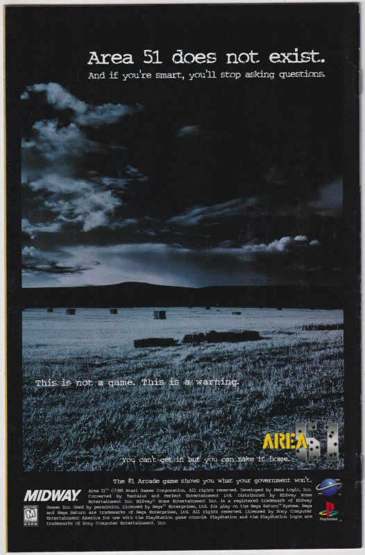 JLA #1 (1997) NEWSSTAND EDITION