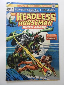 Supernatural Thrillers #6 (1973) VG- Condition