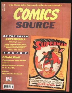 Comics Source #19 1995-Comics info-grading-Buy/Sell ads-VF