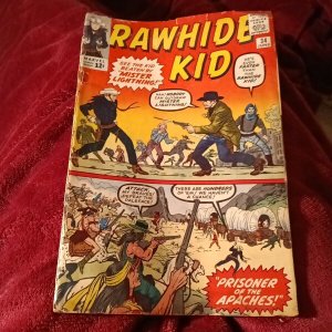 Rawhide Kid 34 silver age Marvel Atlas timely Comic 1963 Silver age Western hero