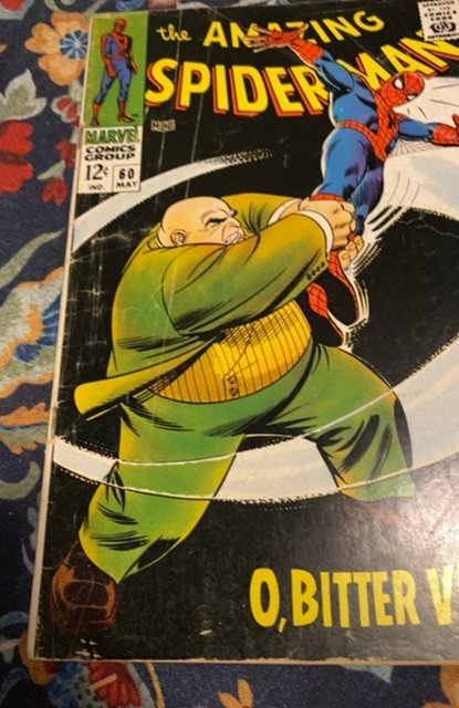 The Amazing Spider-Man #60 (1968)kingpin app lower grade