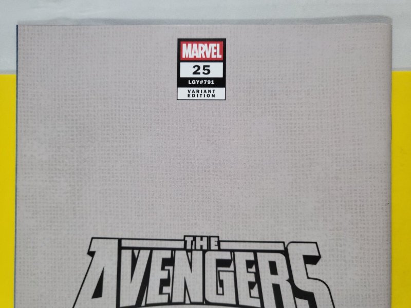 Avengers #25 616 Day Marco Checchetto Variant 2025 Marvel Comics