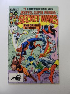 Marvel Super Heroes Secret Wars #3 (1984) VF- condition