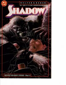 Lot Of 5 The Shadow DC Comic Book #7 8 11 12 13 AB3