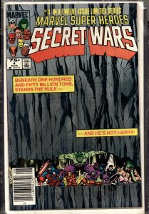 Marvel Super Heroes Secret Wars #4 (1984)