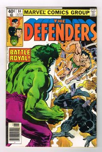 The Defenders #84 (1980) - Battle Royal - Marvel - Newsstand Copy