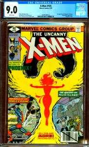 X-Men #125 CGC Graded 9.0 1st Mutant X, Mastermind App. Magneto Cameo
