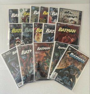 Batman 608 - 619 Plus Double Feature And 3 619Variants Complete Hush Story Arc