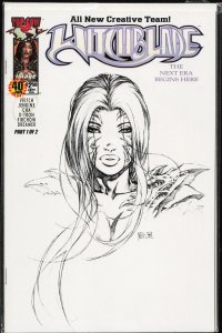 Witchblade #40 Sketch Cover (2000) Witchblade