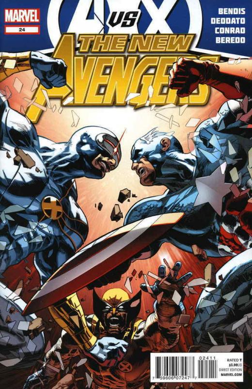 New Avengers (2nd Series) #24 VF/NM; Marvel | save on shipping - details inside