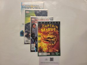 4 Captain Marvel Marvel Comic Books #16 23 24 25 46 RC43