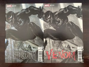 Venom #3 Dell'Otto wraparound B&W set Marvel 2017 NM 9.4