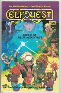 Elf Quest Siege At Blue Mountain #1 (Mar-87) VF/NM High-Grade Elfquest