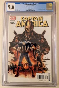 Captain America #16 CGC 9.6. 1st Appearance of Sin Red's Skull Daughter ...