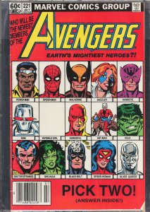 The Avengers #221 (1982) The Avengers
