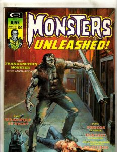 Lot Of 5 Monsters Unleashed Marvel Comic Book Magazines # 1 2 3 4 6 VF Range RS3