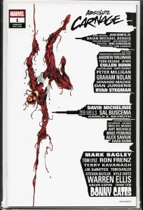 Absolute Carnage #1 Bagley Cover D (2019) Carnage