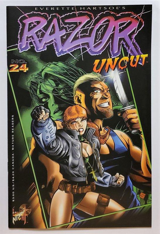 Razor: Uncut #24 (1996, London Night) 8.5 VF+