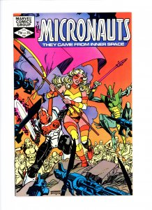 Micronauts #44  VF  1982  Gil Kane Cover and Art!