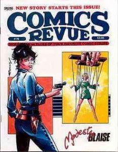 Comics Revue #78 VG ; Comics Interview | low grade comic Modesty Blaise