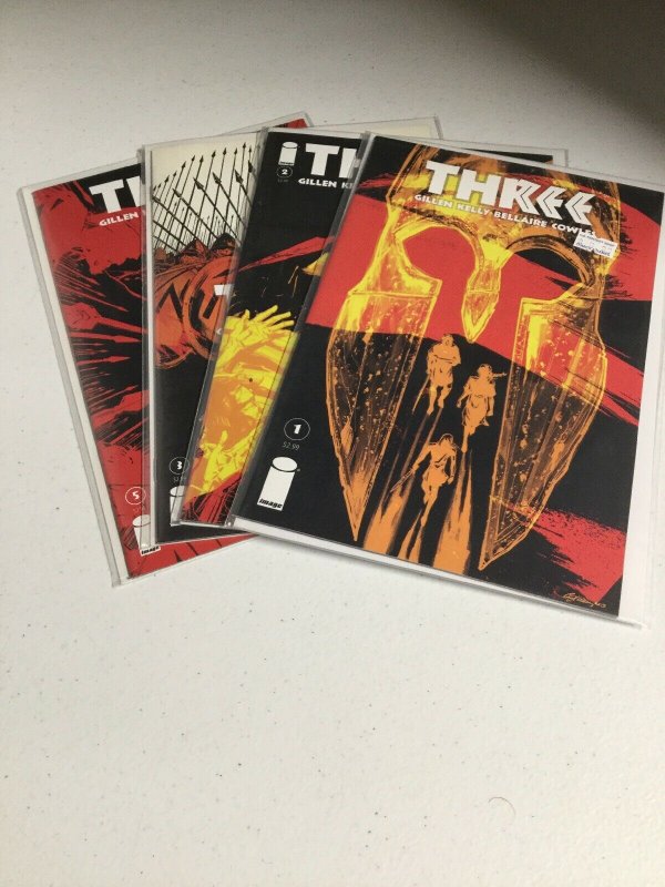 Three 1 2 3 5 Nm Near Mint Image Comics