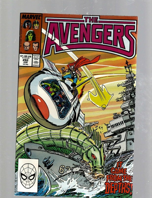 12 The Avengers Comics #285 286 287 288 291 292 293 294 295 296 297 298 GB2