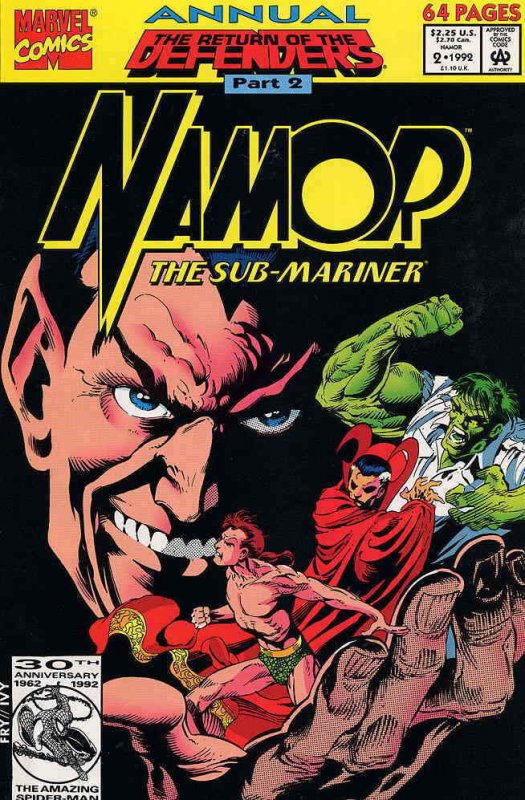 Namor, The Sub-Mariner Annual #2 VG; Marvel | low grade comic - we combine shipp 