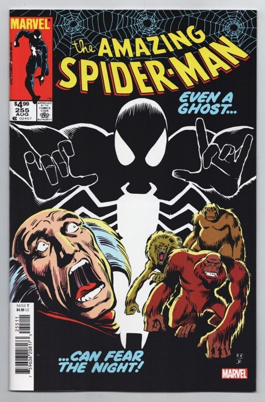 The Amazing Spider-man #255 Facsimile Edition Comic Book 2024 - Marvel