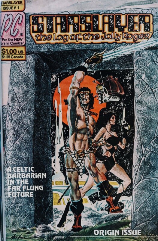 Starslayer: The Log of The Jolly Roger #1, 1982. VF+