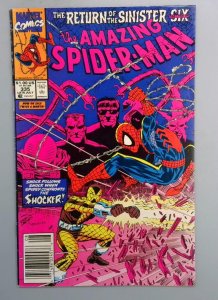 Amazing Spider-Man #335 NEWSSTAND EDITION Marvel 1990