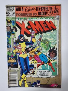 The Uncanny X-Men #153 (1982) Newstand